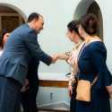 People shaking hands